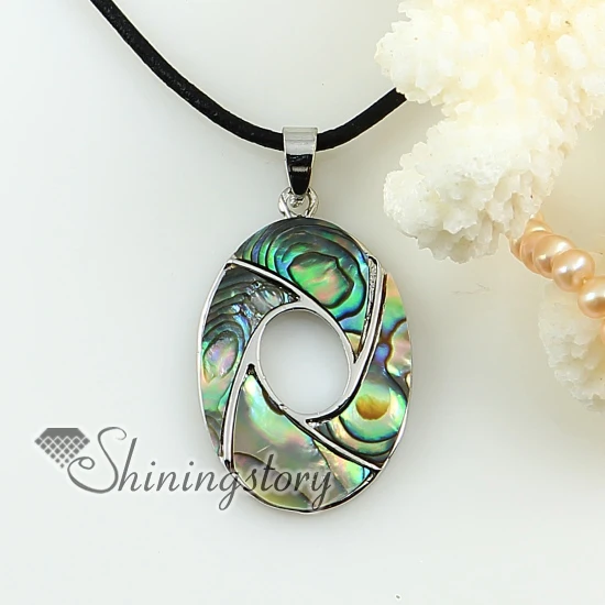 

round oval rainbow abalone seashell mother of pearl oyster shell freshwater pearl pendants for necklaces 2013 handmade jewelry