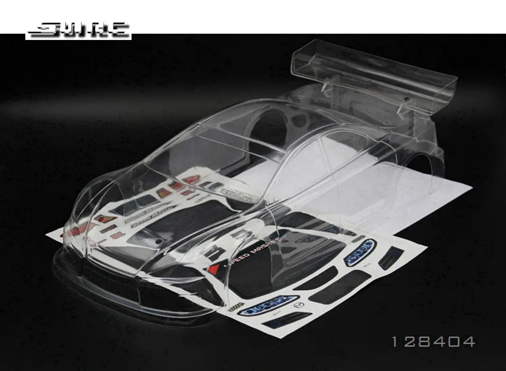 SN RC 128403 128404 1:10 RCAccessories плоский чехол для автомобиля PC 195*260 мм|Детали и аксессуары| |
