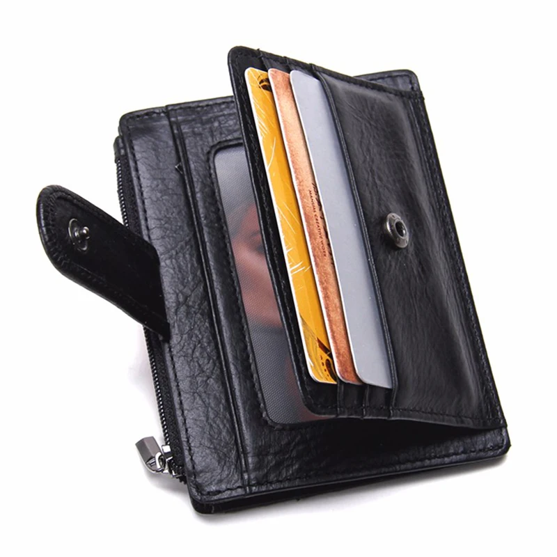 CONTACT'S-брендовый кошелек из 2017 натуральной кожи с держателем для карт