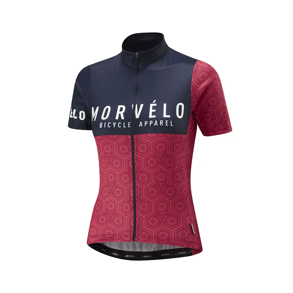 2019 Morvelo Велоспорт Джерси для женщин и девушек Сезон Лето Одежда езды на
