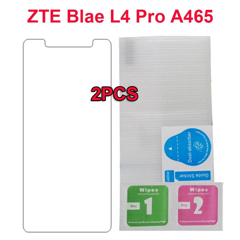 Взрывозащищенное Закаленное стекло для ZTE Blade A465 L4 pro защита экрана ультратонкая