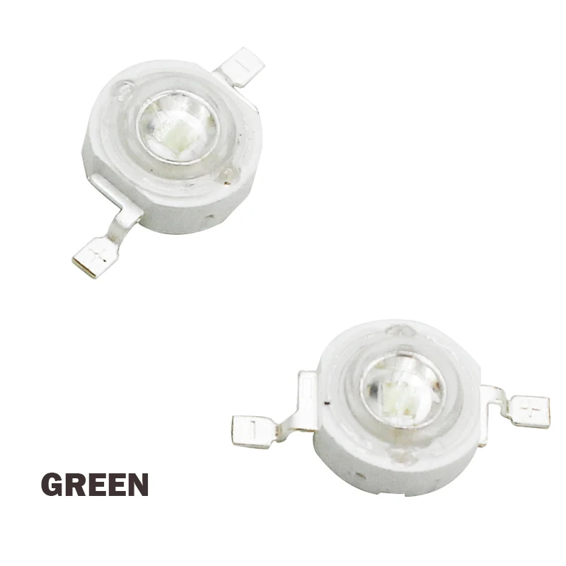 10 шт. высокая мощность светодиодный светильник лампа 1 Вт 3 Красный Розовый