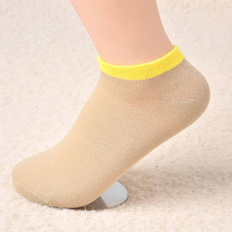 Носки женские короткие хлопчатобумажные ярких цветов 5 пар|socks candy|short cotton sockcotton