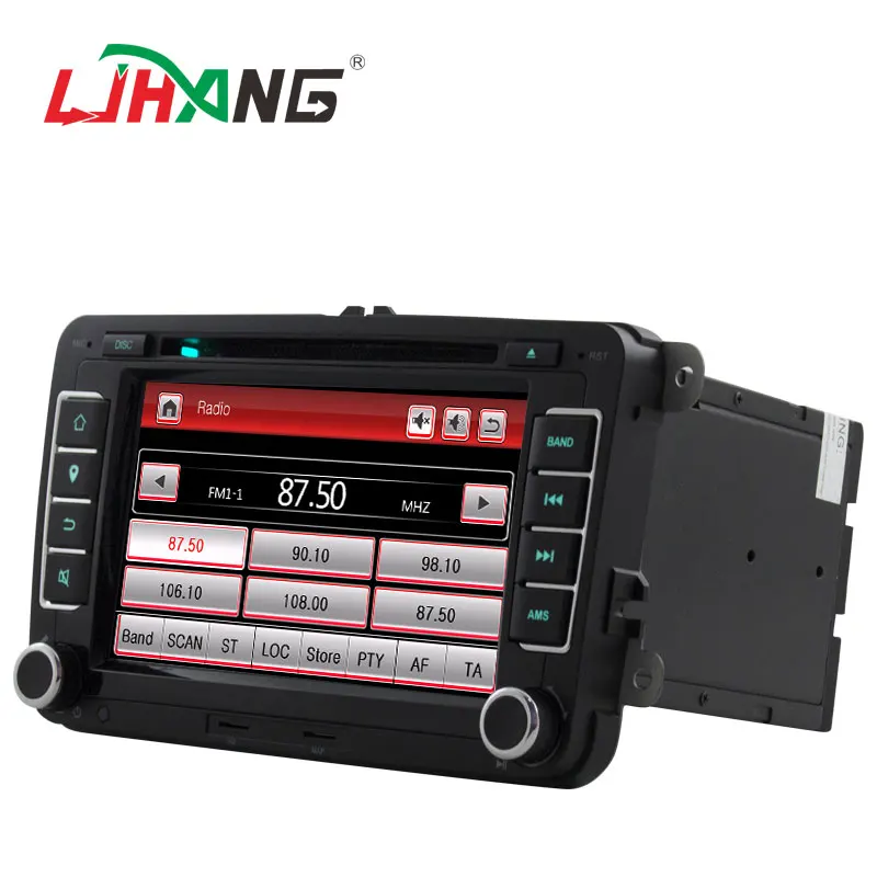 LJHANG 7 дюймов автомобильный мультимедийный плеер 2 din для Skoda/VW/Octavia/Fabia/Rapid/Yeti/Seat/Leon gps