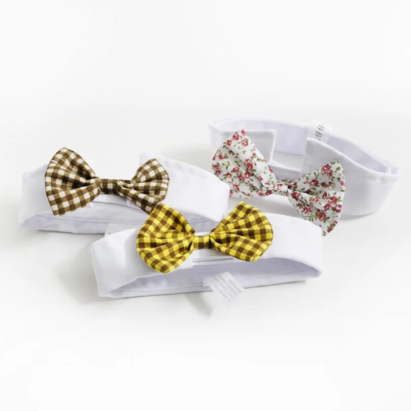 Галстук бабочка для домашних питомцев свадебные аксессуары красного цвета кошек