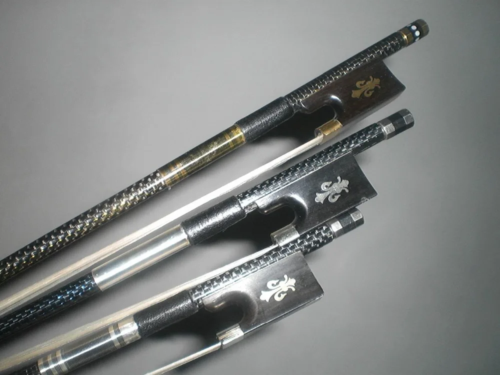 3 шт. качественный профессиональный лук для скрипки из углеродного волокна с