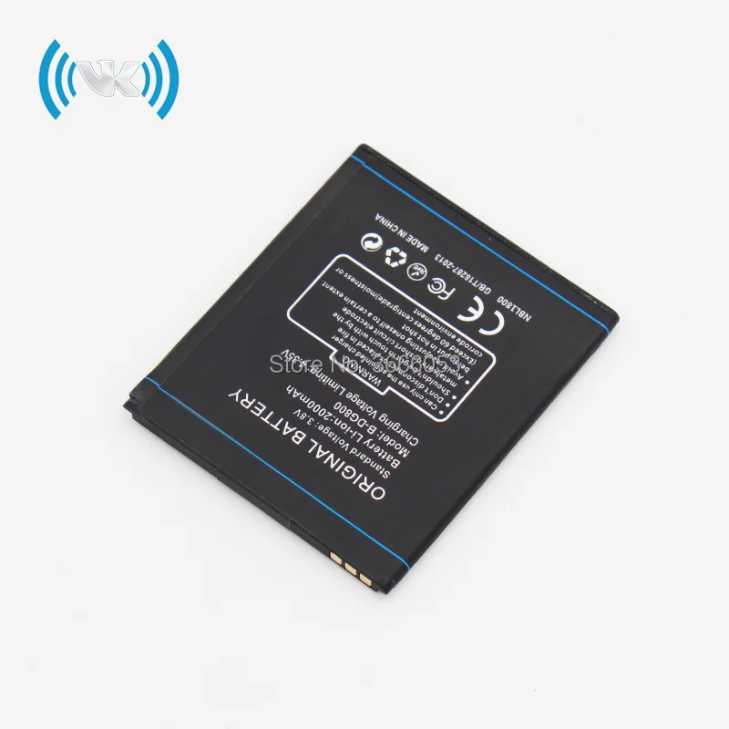 Новинка запасная батарея VK 2000 мАч 3 8 в для мобильного телефона Doogee VALENCIA DG800
