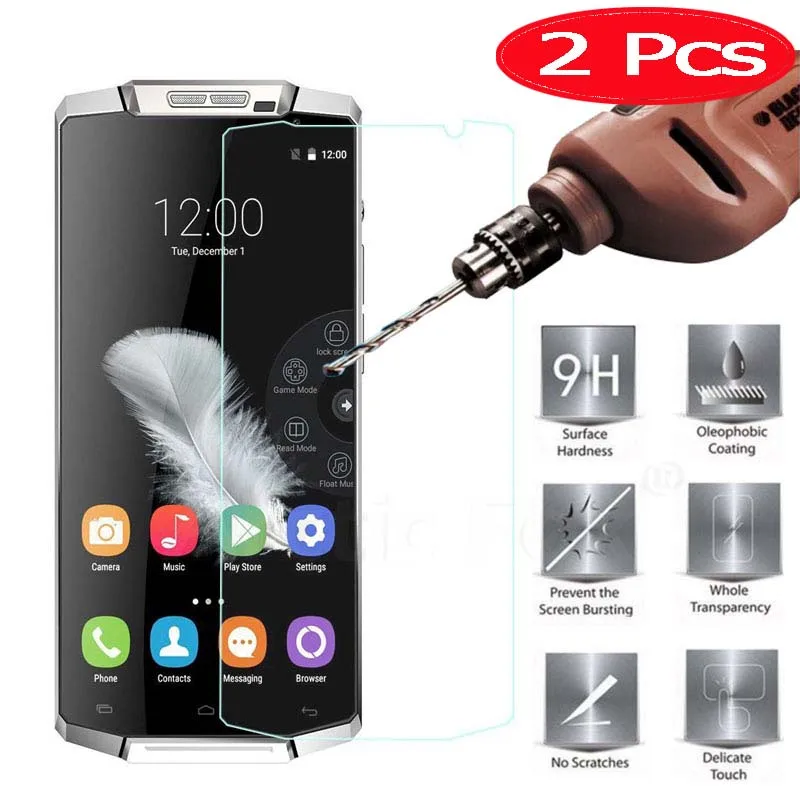 2 шт. hopelf закаленное Стекло для Oukitel K10000 Экран протектор на телефон фильм |