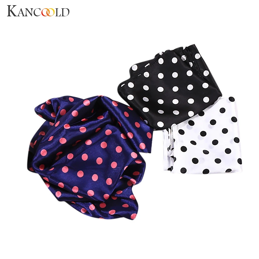 Женский шарф KANCOOLD элегантный Шелковый атласный с завязками на голову модный