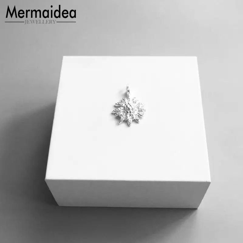 Кулон Edelweiss 2020 посеребренный Модный Ювелирный Стиль Bijoux Ожерелье трендовые