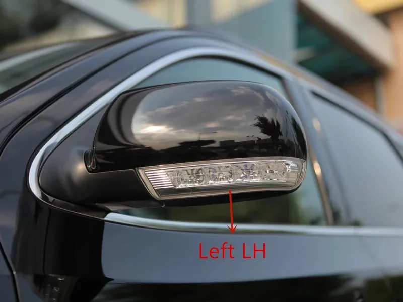 Для hyundai Santa Fe Santafe Veracruz IX55 2007-2012 боковое зеркало заднего вида Светодиодный светильник поворотники Лампа blink 876133J000 876233J00