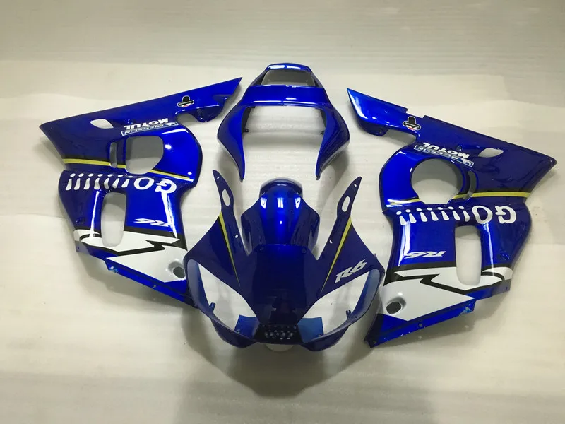 Набор обтекателей для мотоциклов высокого качества YAMAHA YZFR6 98 99 00 01 02 YZF R6 YZF600 1998 2000