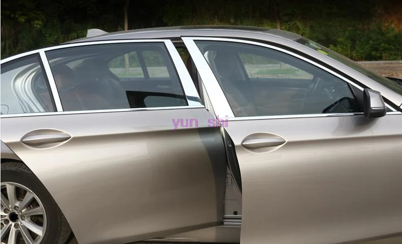 6 шт. металлические наклейки для BMW 5 серии G30 G38 528/530/540Li|sticker car|for bmwcar styling |