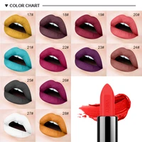 29 colors vibely lipsticks for women sexy lips cosmetics waterproof long lasting miss rose nude lipstick matte makeup cometics