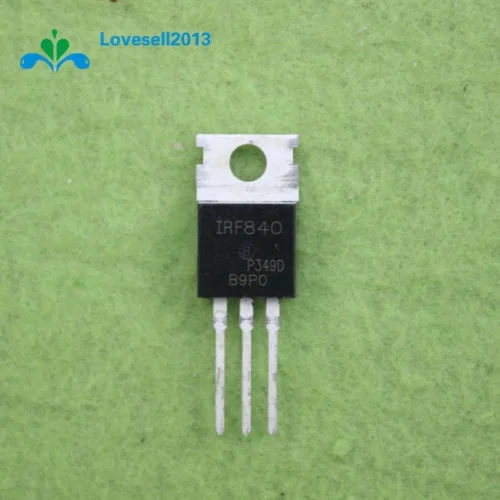 5 шт. транзистор IRF840 TO-220 POWER MOSFET N-channel 8A 500V Новый | Электроника