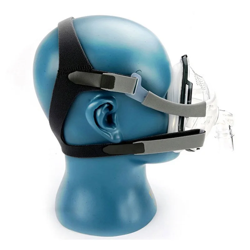 Лицевая носовая маска с головным убором для CPAP BiPAP респиратор сна и храпа
