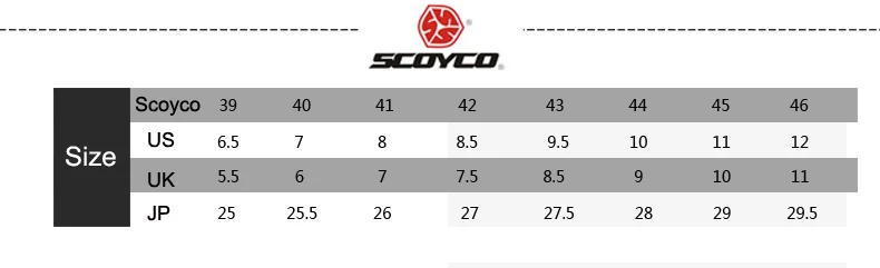 SCOYCO/мотоциклетные ботинки; ботинки для мотогонок; ботинки для мотокросса; ботильоны для гонок по бездорожью; обувь для уличной езды; защитное снаряжение