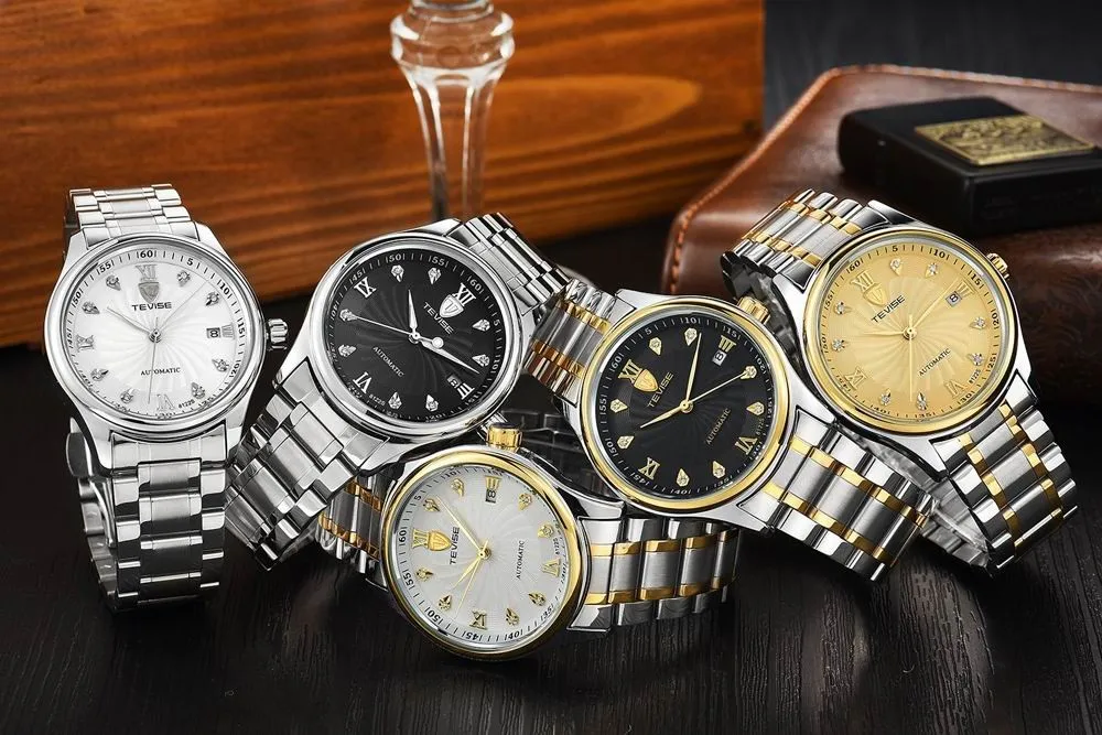 Мужские механические часы бренд Tevise Hours relojes hombre мужские часы Relogio Masculino военные спортивные мужские повседневные наручные часы