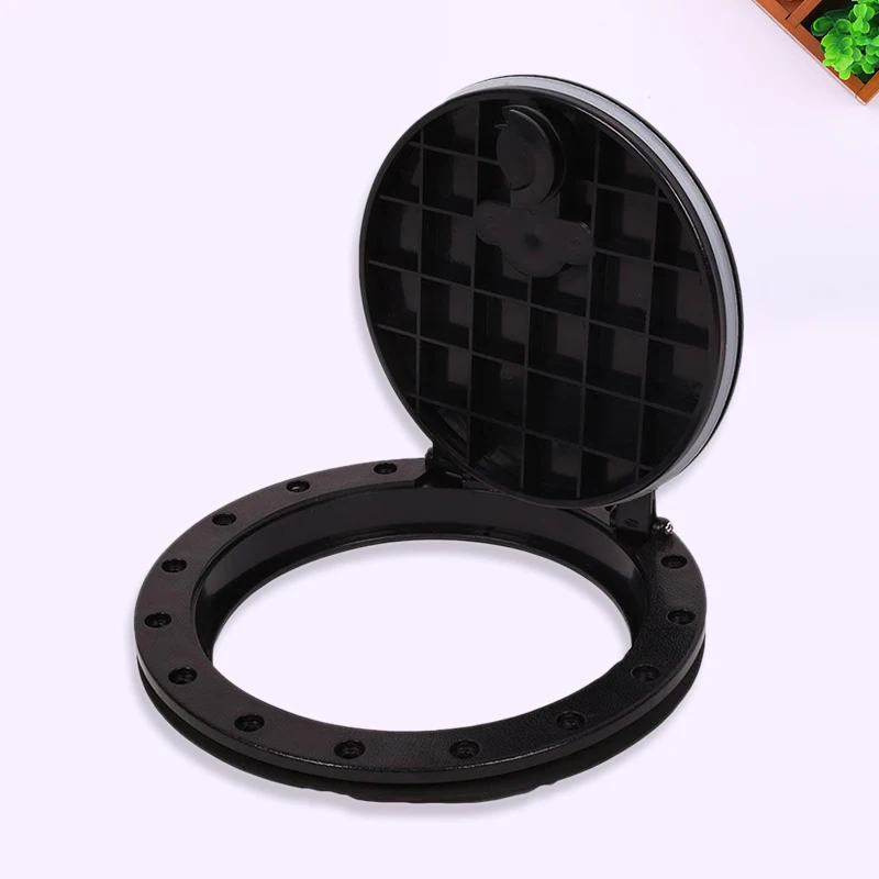 

10" ABS Hatch Cover Deck Plate Waterproof With Red Bag for Marine Boating Kayak Accessories Outdoor Sports Water Sports Tools