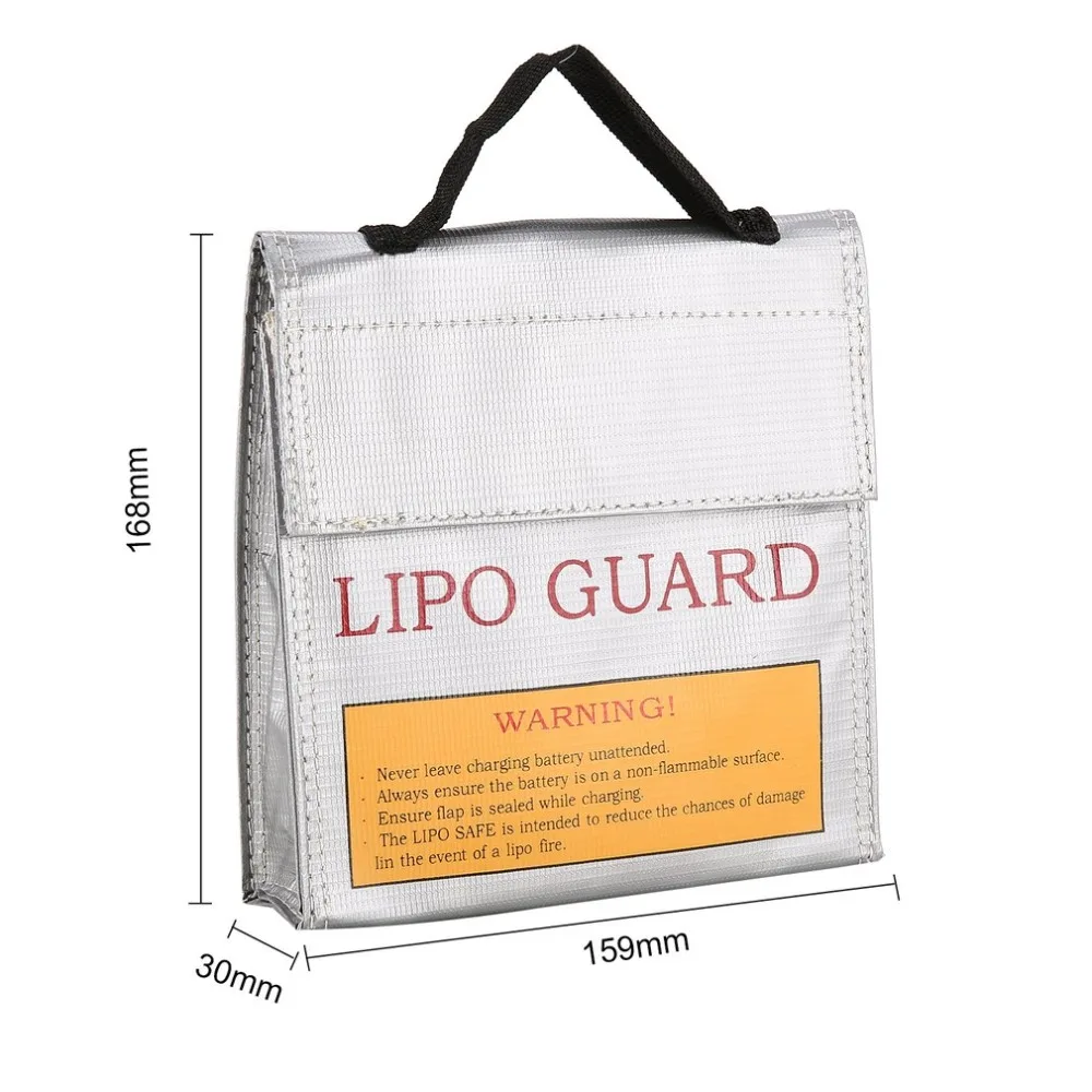 Огнестойкий LiPo чехол для аккумулятора безопасная защита зарядная коробка мешок