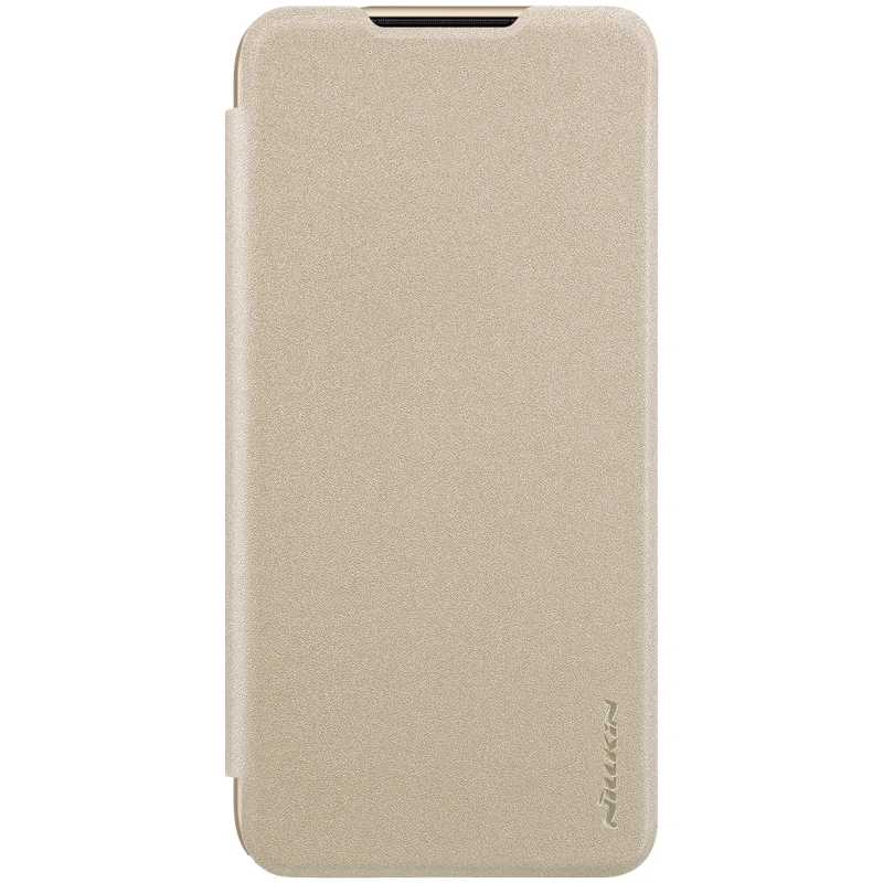 gold Флип-чехол для Xiaomi Redmi 7 Nillkin Sparkle Series из искусственной кожи чехол для Redmi 7 6,26'' - Цвет: gold