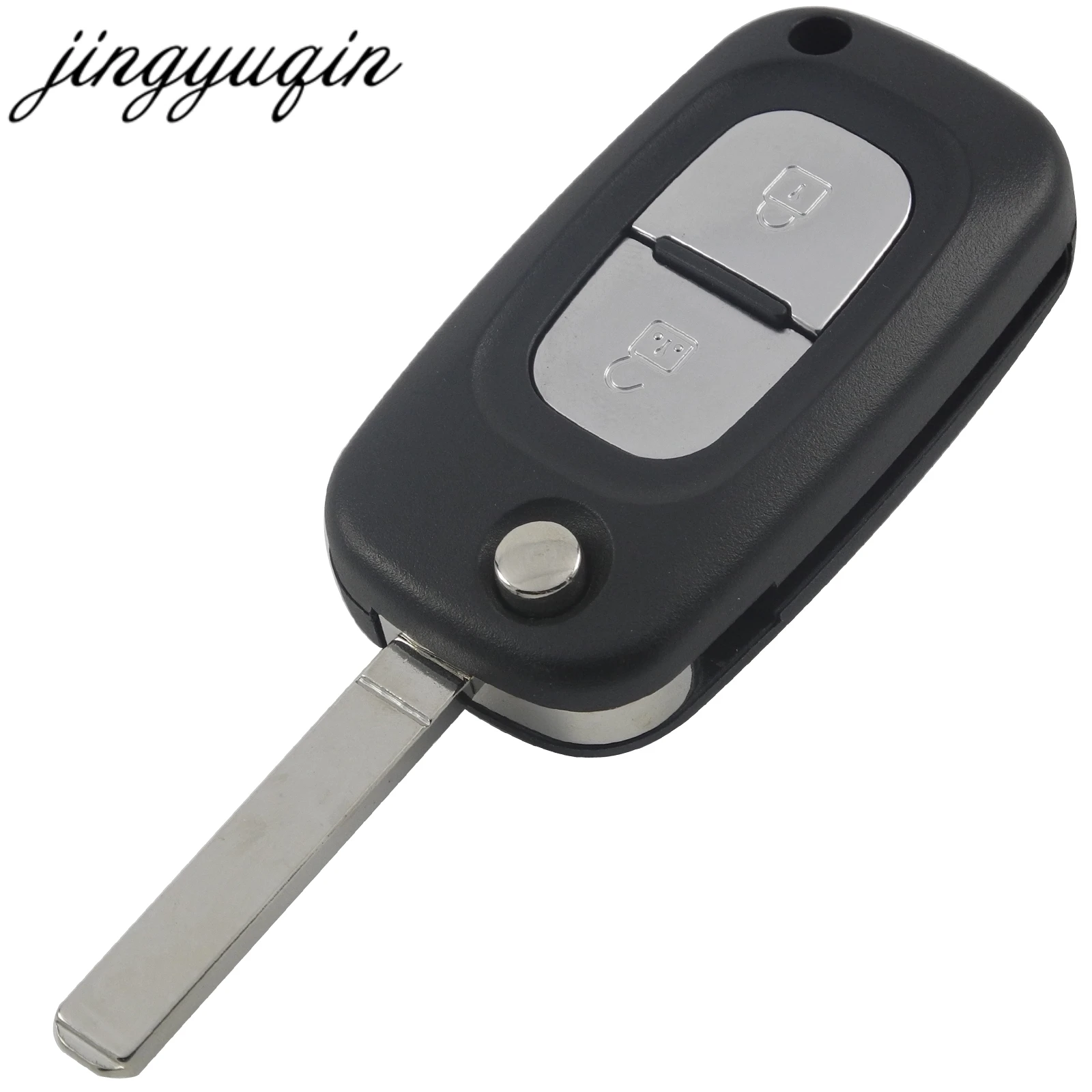 Jingyuqin чехол для автомобильного ключа с дистанционным управлением Renault Clio Megane Kangoo