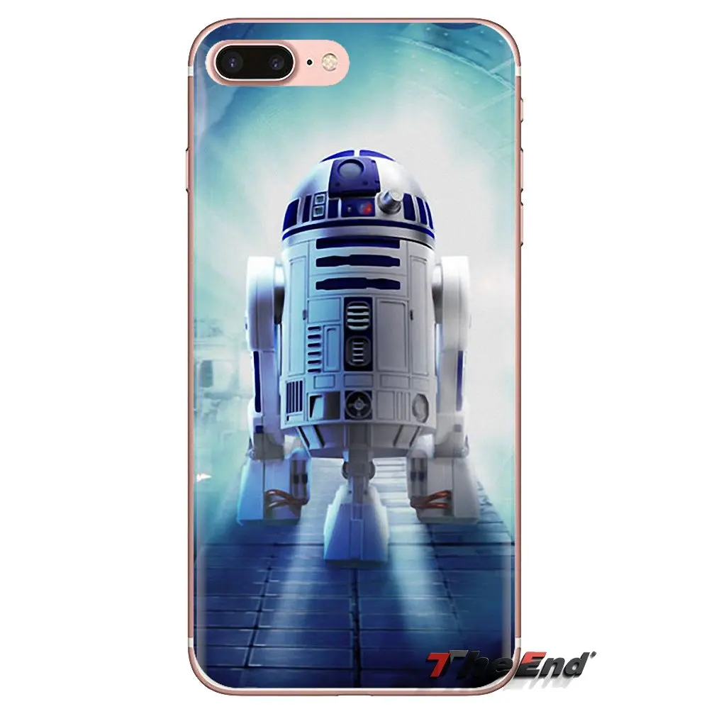 Мягкий силиконовый чехол Звездные войны R2D2 робот художественный плакат для LG Spirit