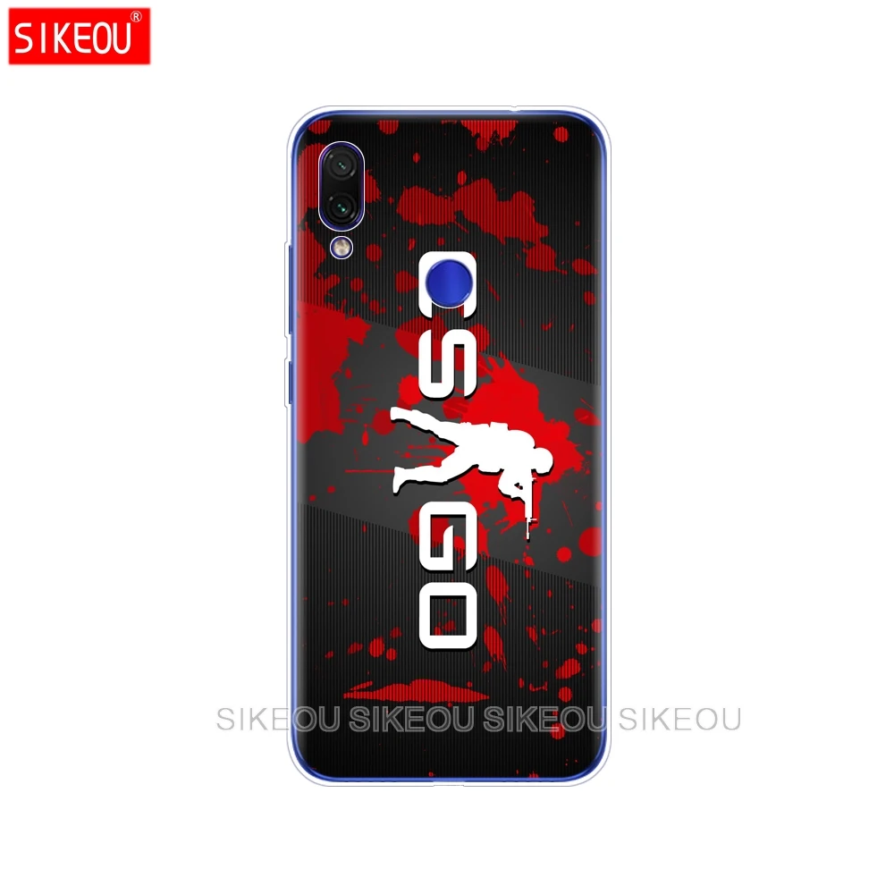 Чехол для redmi 6a 6 pro чехол xiaomi note 7 go mi 9 SE Counter Strike CS GO и PUBG | Мобильные телефоны