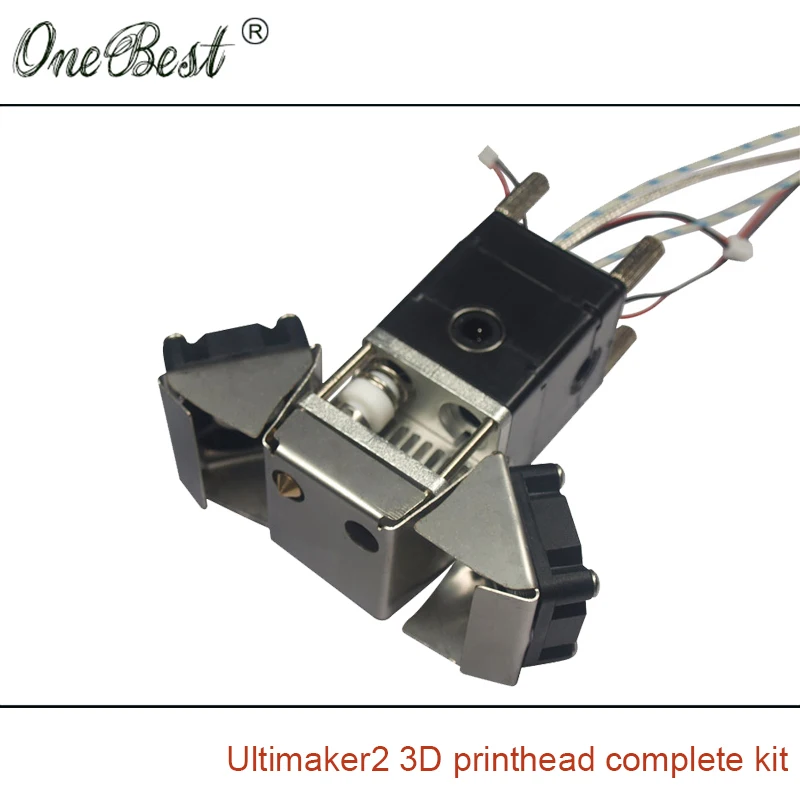 Ultimaker 2 печатающая головка Горячий Конец комплект полная Экструзионная сопло 3/0.4