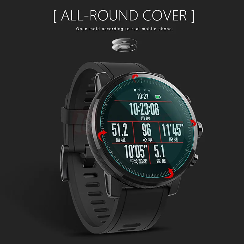 (6 упаковок) умные часы для Xiaomi Huami Amazfit Stratos Sports 2 2S прозрачная защитная пленка