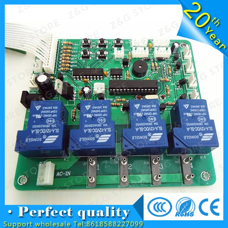 4 цифры minte: вторая монетная плата таймера для 1 устройств управление временем pcb