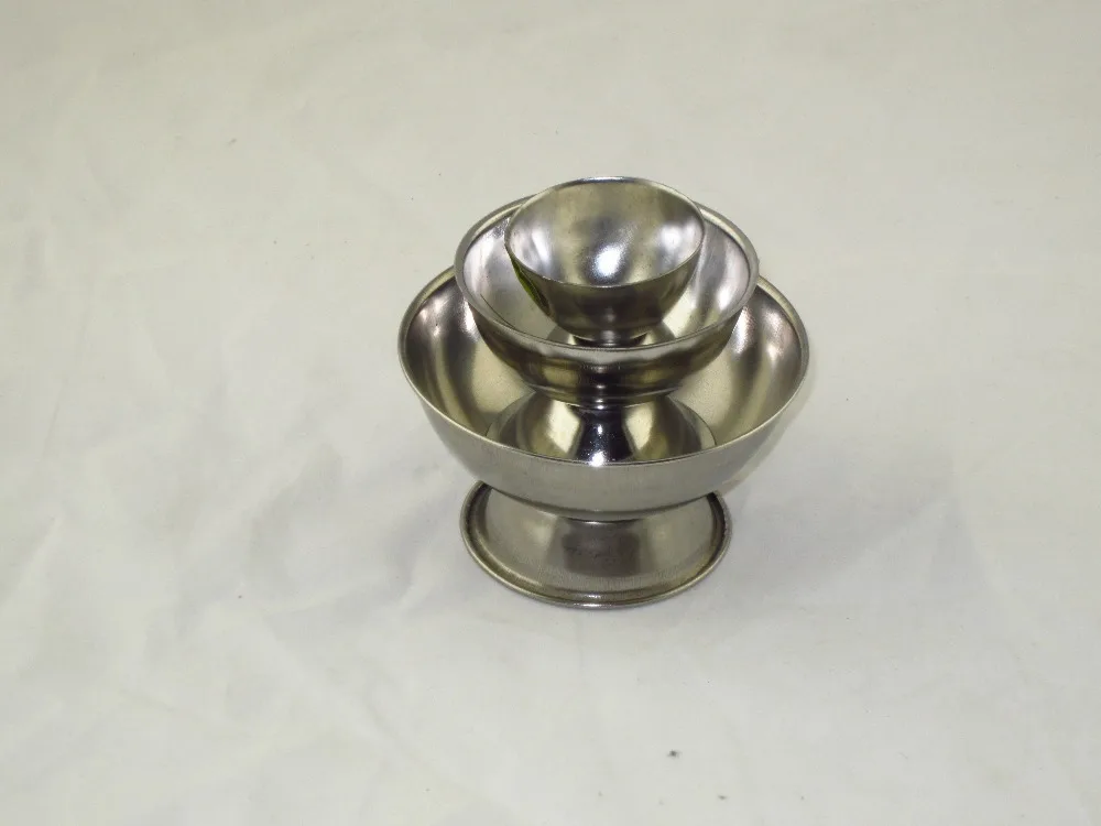 3 шт./лот алюминиевая чашка контейнер для ювелирного порошка Мойка Посуды очистка