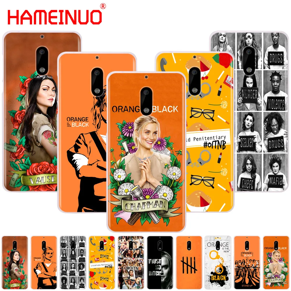 HAMEINUO ORANGE IS THE NEW BLACK cover phone case for Nokia 9 8 7 6 5 3 Lumia 630 640 640XL 2018 | Мобильные телефоны и