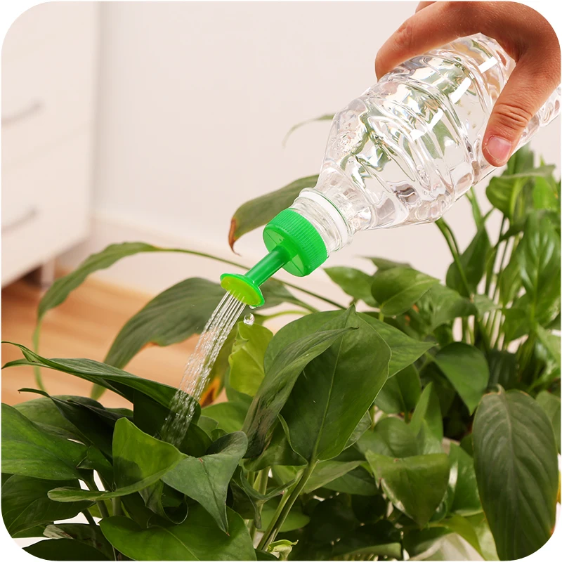 2pcs! portable small plastic household potted plant waterer gardening tools watering sprinkler kettle mouth Free shipping. | Дом и сад