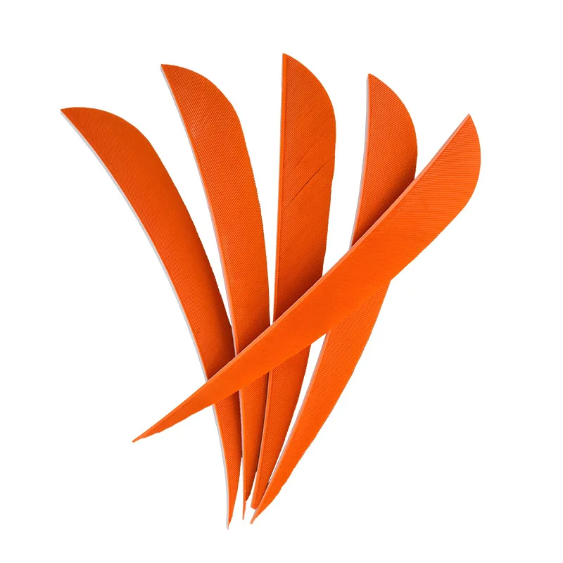 30pcs 5 inch arrow Water Drop Arrow Feathers Turkey Feather Vanes Shooting Hunting Accessories |
