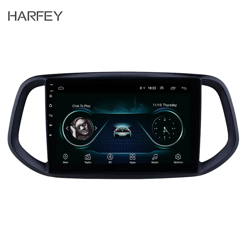 Harfey 10 1 &quotAndroid 8 GPS радио для Kia KX3 2014 2015 2016 2017 с Bluetooth WIFI музыкальная Поддержка TPMS DVR