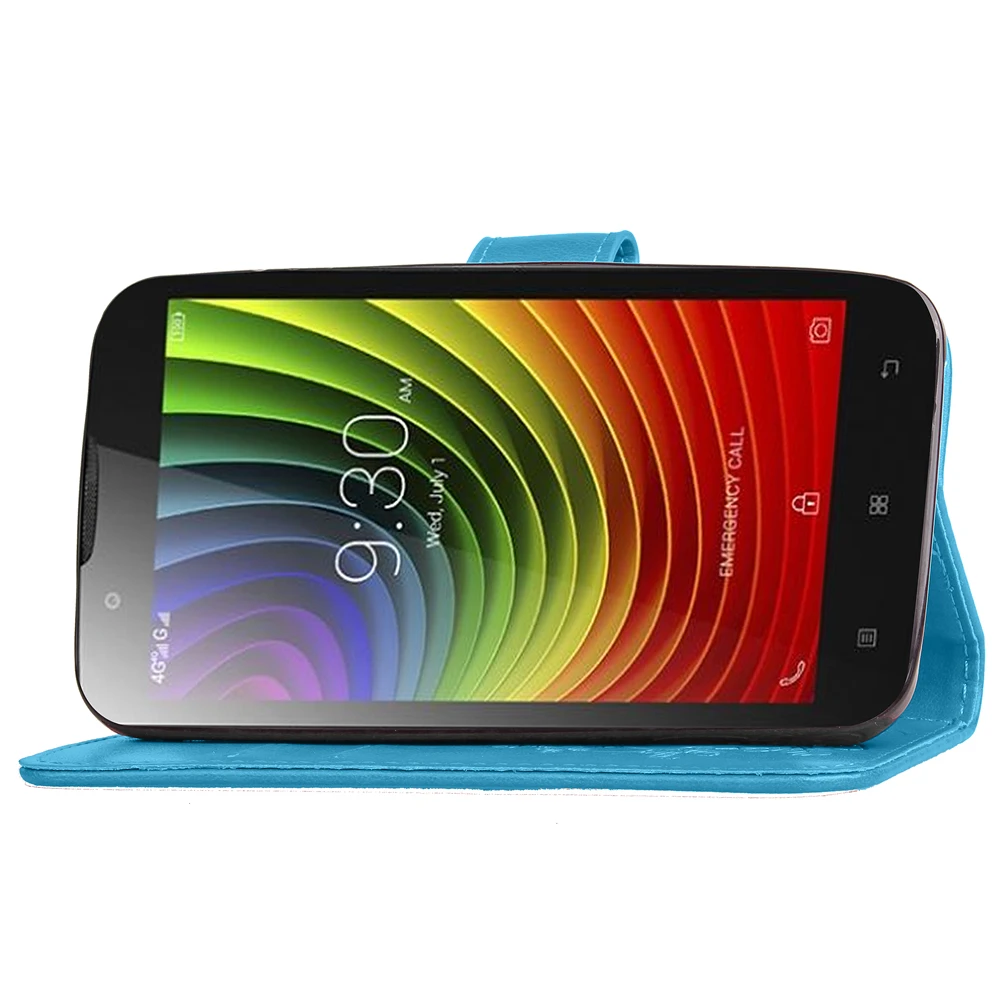Чехол-книжка для Lenovo B VIBE A2016 чехол-портмоне из искусственной кожи силиконовый