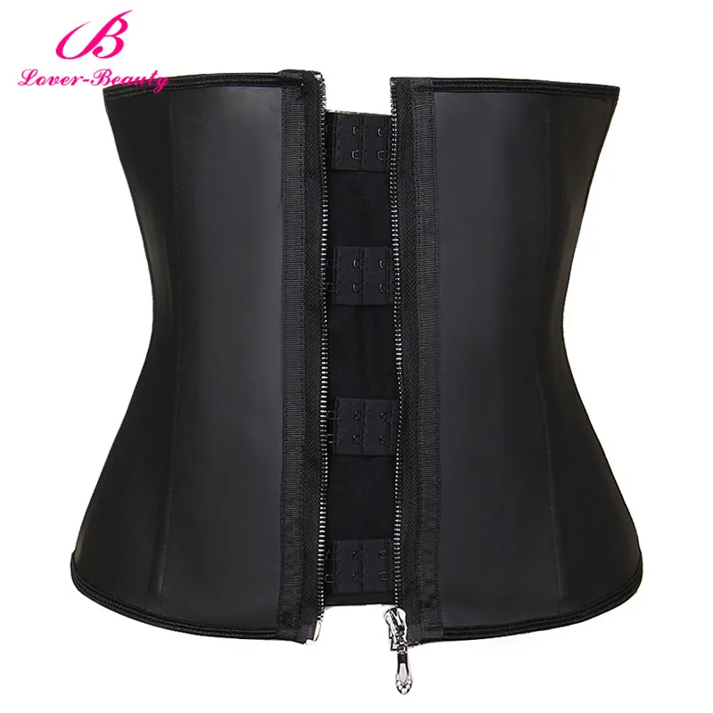 Lover Beauty Clip and Zip Талия кроссовки латексные крюк молния талии корсеты для похудения