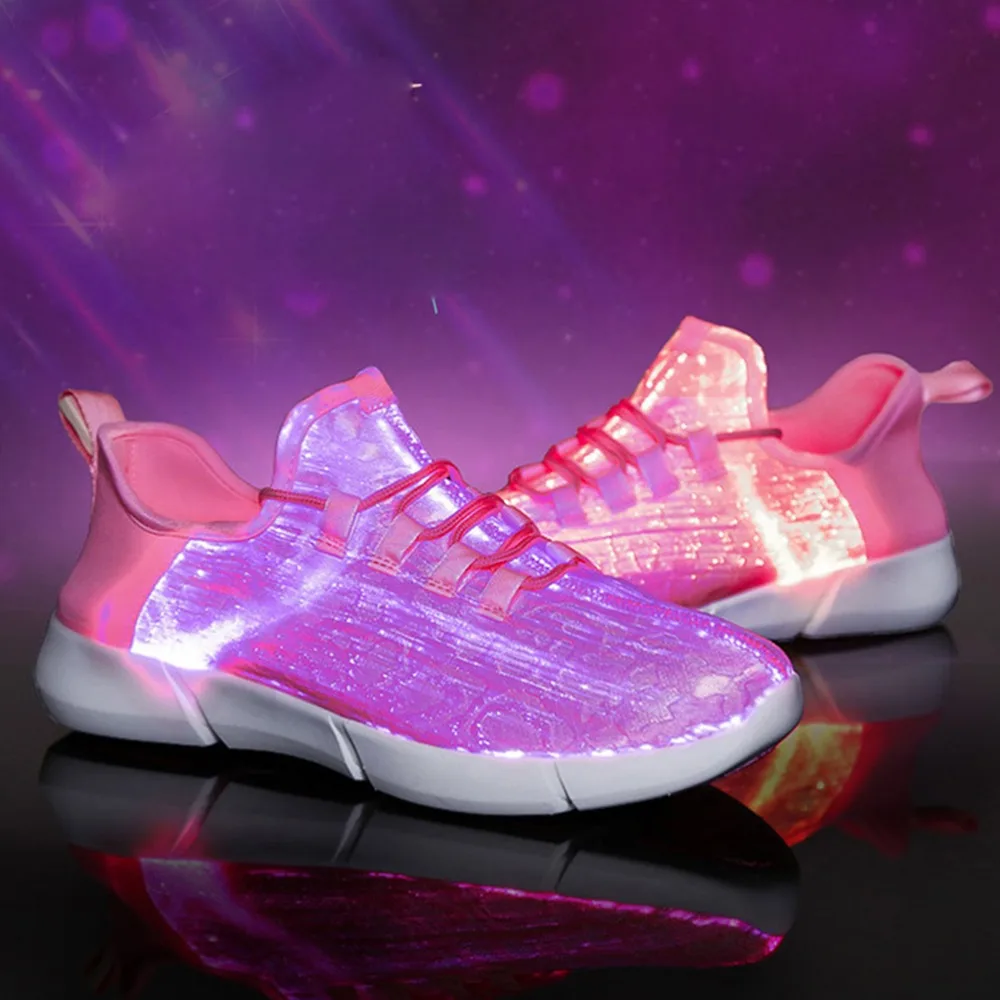 

LED Lights shoes Switch Lights USB Charging Slip Sneakers Unisex Party (Toddlers, Adults, Kids Sizes)