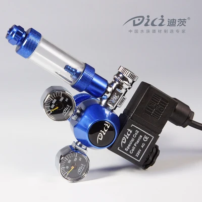 Аквариумный регулятор DICI CO2 катушечные растения! Соленоидный обратный клапан