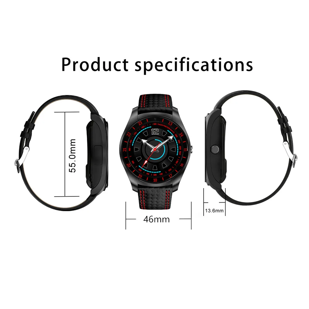 Смарт часы Interpad Android модные спортивные Шагомер пульсометр умные для мужчин и