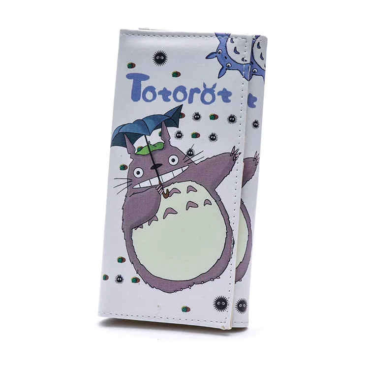 Для женщин кошельки PU кожаные дамские сумочки мультфильм Тоторо студентов