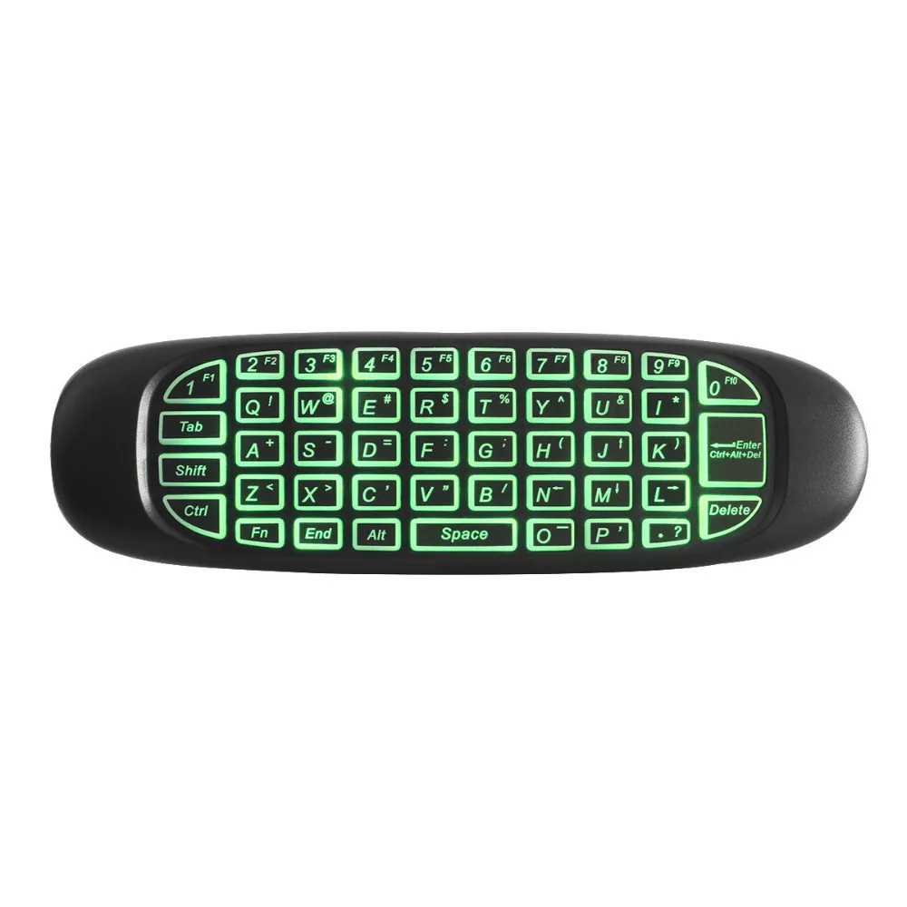 C120 RGB подсветка Fly air mouse беспроводная клавиатура с подсветкой G64 перезаряжаемая 2 4G