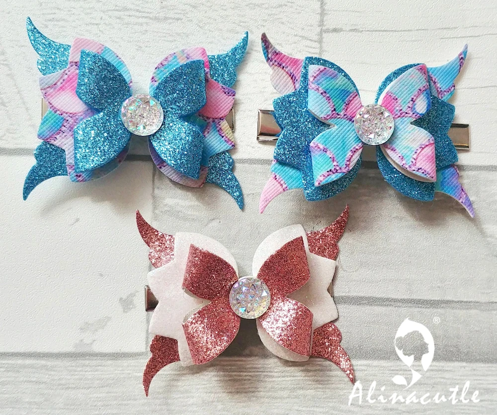 Металлические высекальные штампы для резки бабочка лук Ангел Alinacraft Скрапбукинг