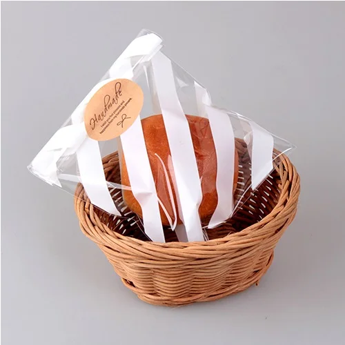 

10*16cm 100 Sets Bag Simple White Stripe Design Gift Wrap Storage Christmas Wedding gift bag mini gift keep