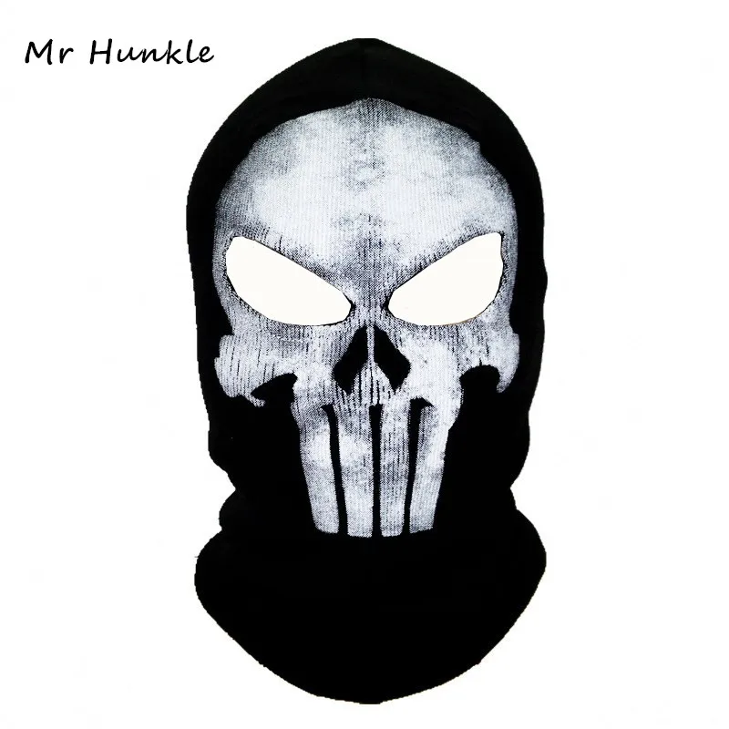 

Black Mask Balaclava Beanies Hats Men Ghost Skull Full Face Warmly Mask Hood Beanie Ggorros Hombre Casquette Bbalaclava