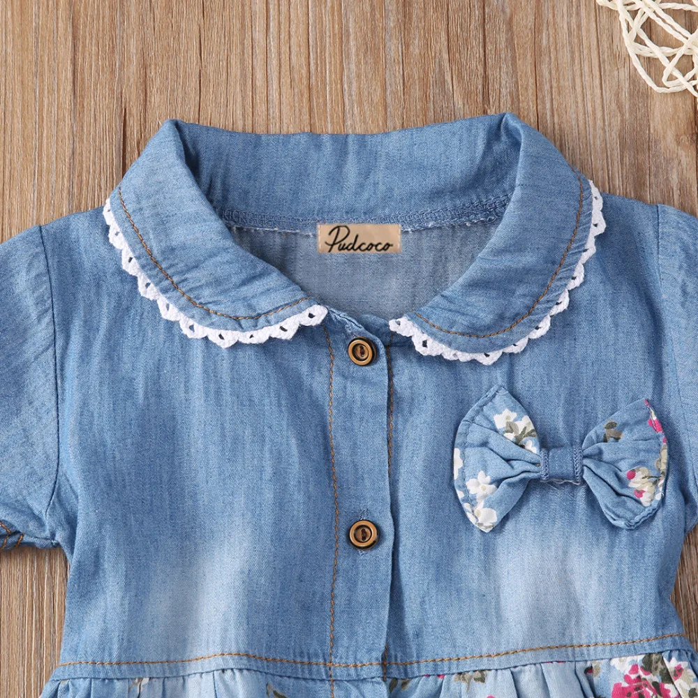 Infant Toddler Newborn Kid Flower Girl Summer Princess Dress Baby Party Wedding Pageant Dresses Clothes | Детская одежда и обувь