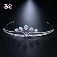 be 8 shiny luxury full rhinestone decorated bridal tiaras hair accessories wedding crown bride jewelry tiara de noiva h129