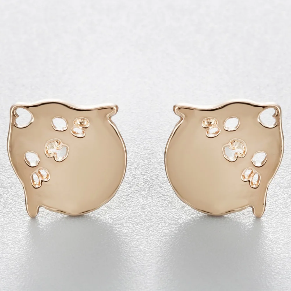 Женские серьги пусеты с золотым и серебряным покрытием пасхальные Серьги из