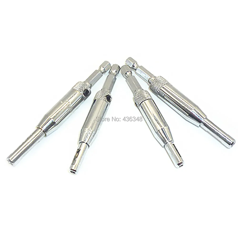 4 шт. самоцентровкой дверь lock Бурильные долото комплект направляющее отверстие